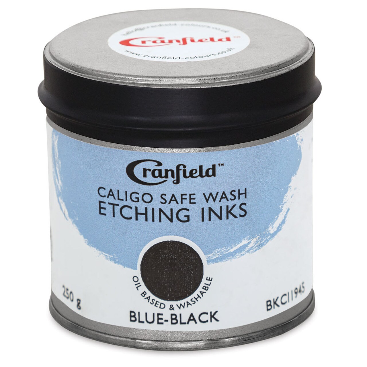Cranfield Caligo Safe Wash Etching Ink - Blue Black, 250 g Can